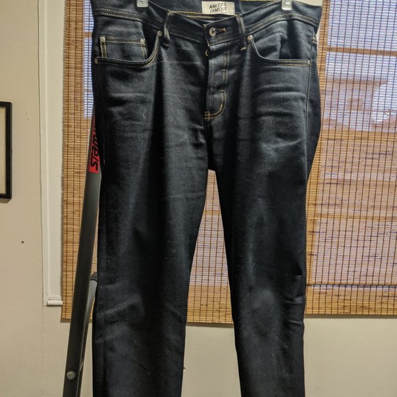 Naked and Famous Deep Indigo Stretch Selvedge - Picture 1 of 7